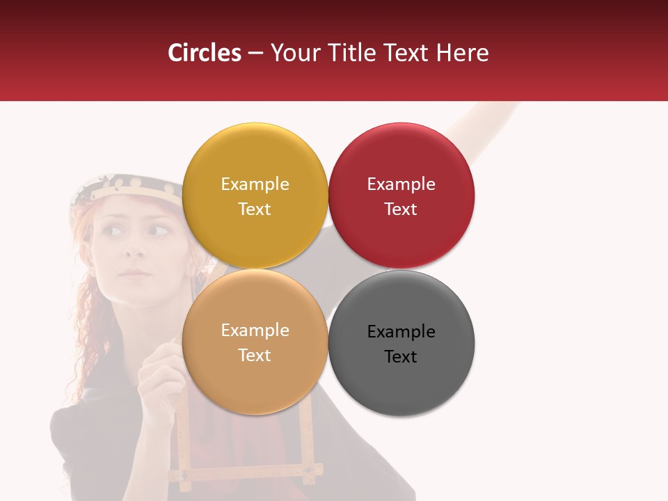 Female Investment Construction PowerPoint Template