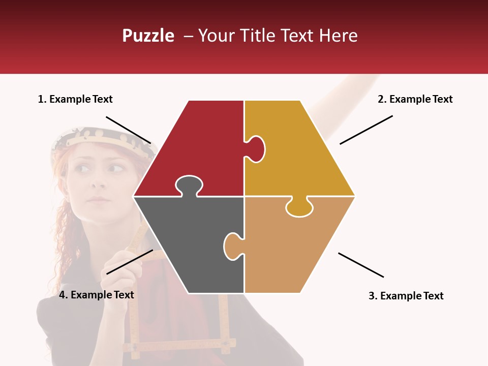 Female Investment Construction PowerPoint Template