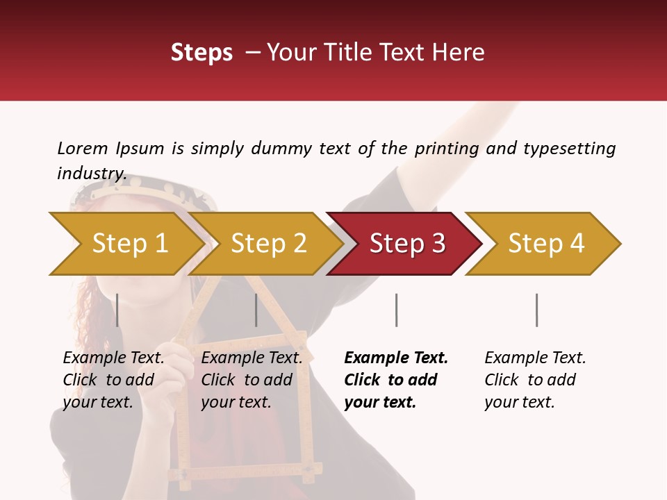 Female Investment Construction PowerPoint Template