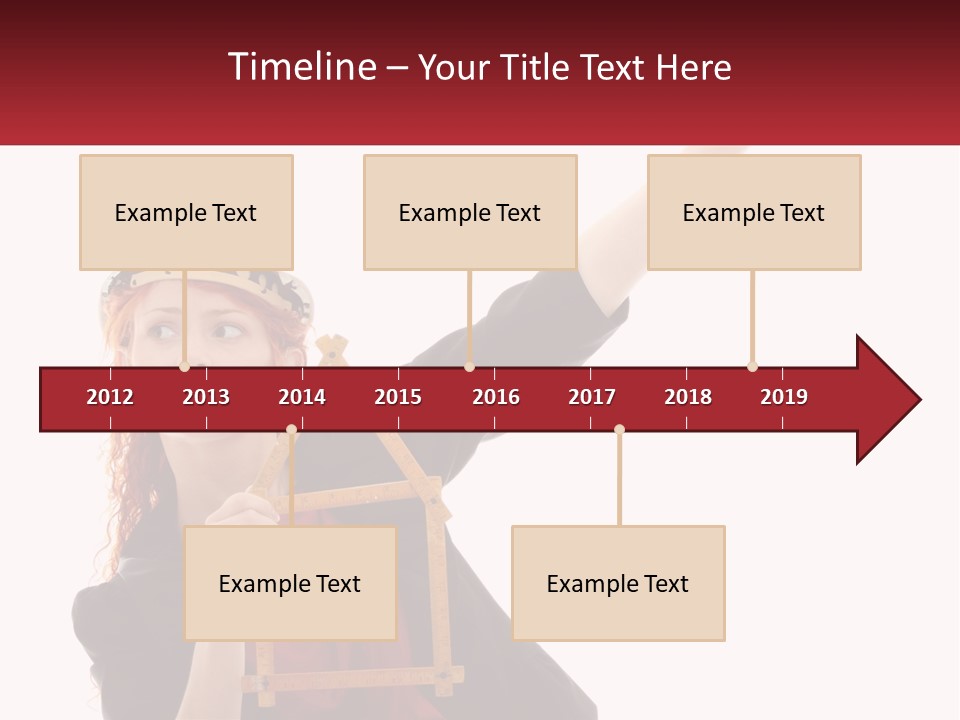Female Investment Construction PowerPoint Template
