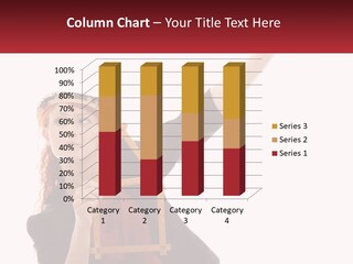 Female Investment Construction PowerPoint Template