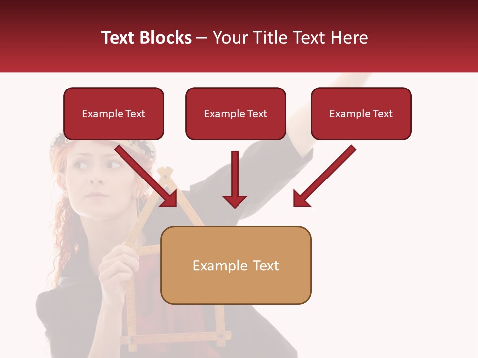 Female Investment Construction PowerPoint Template