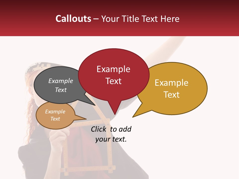 Female Investment Construction PowerPoint Template