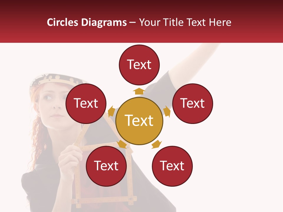 Female Investment Construction PowerPoint Template