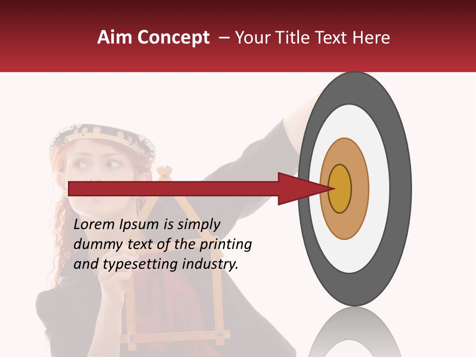 Female Investment Construction PowerPoint Template