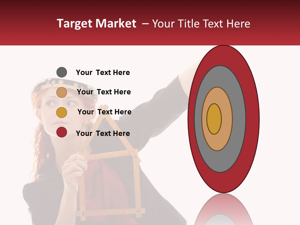 Female Investment Construction PowerPoint Template