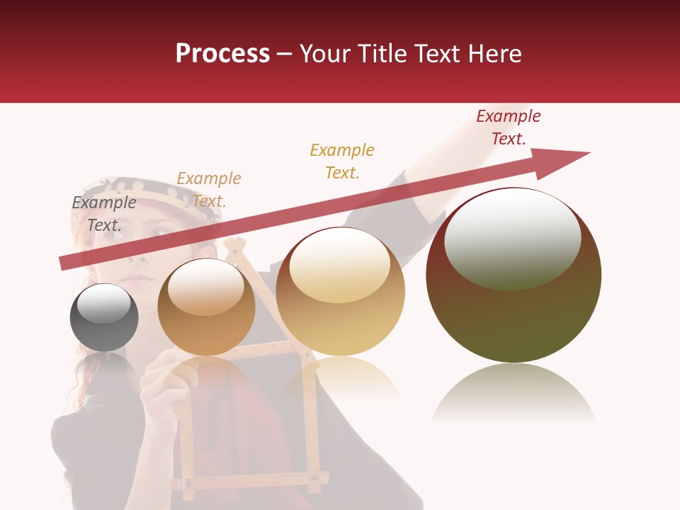 Female Investment Construction PowerPoint Template