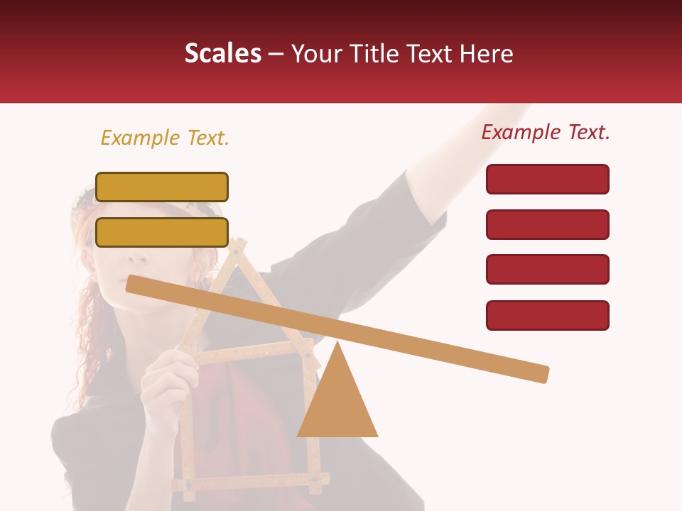 Female Investment Construction PowerPoint Template