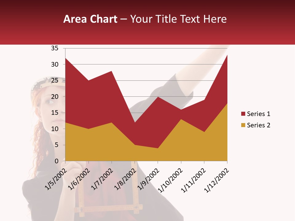 Female Investment Construction PowerPoint Template