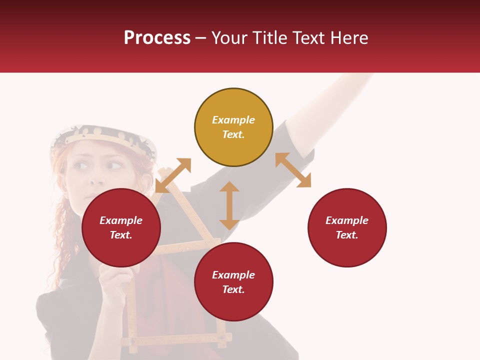 Female Investment Construction PowerPoint Template