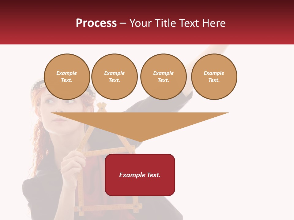 Female Investment Construction PowerPoint Template