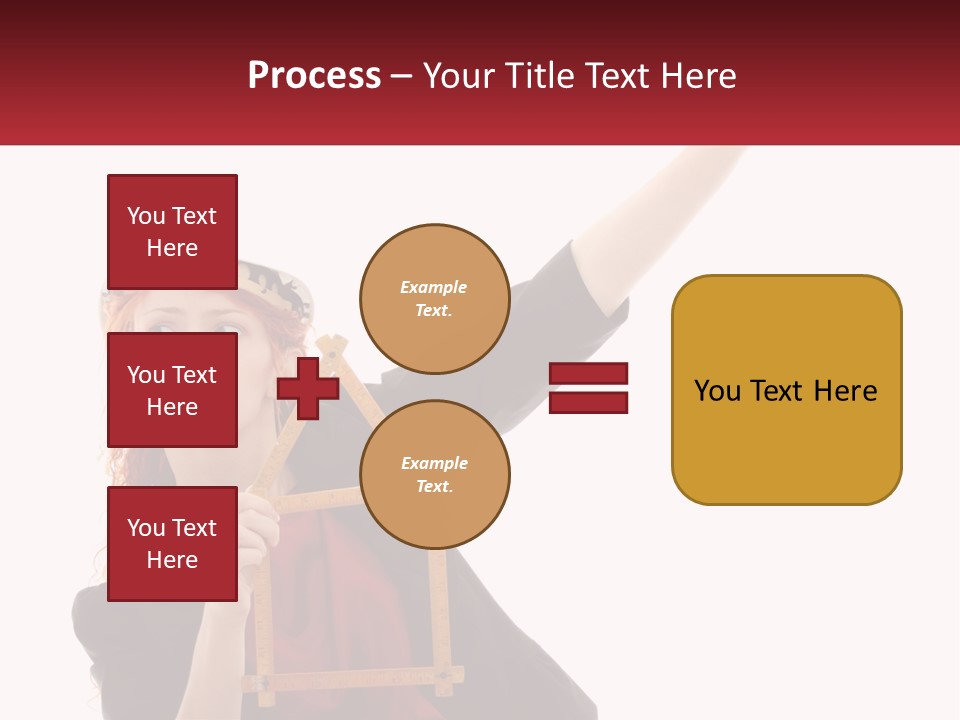 Female Investment Construction PowerPoint Template