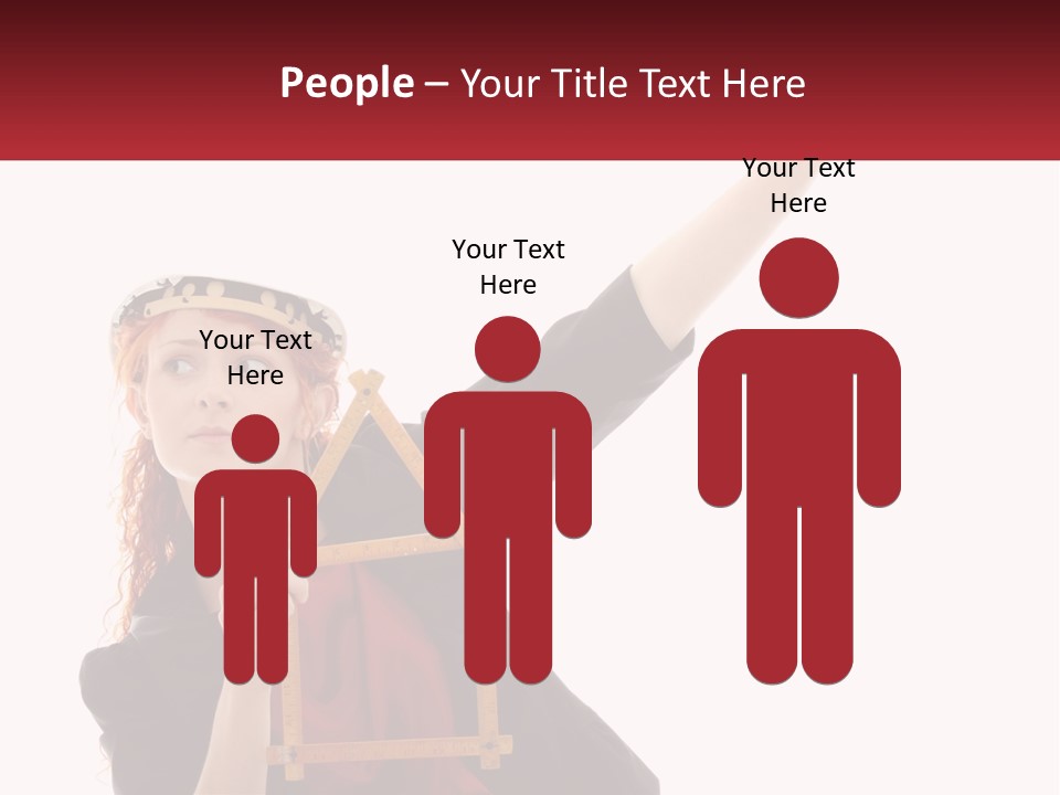 Female Investment Construction PowerPoint Template