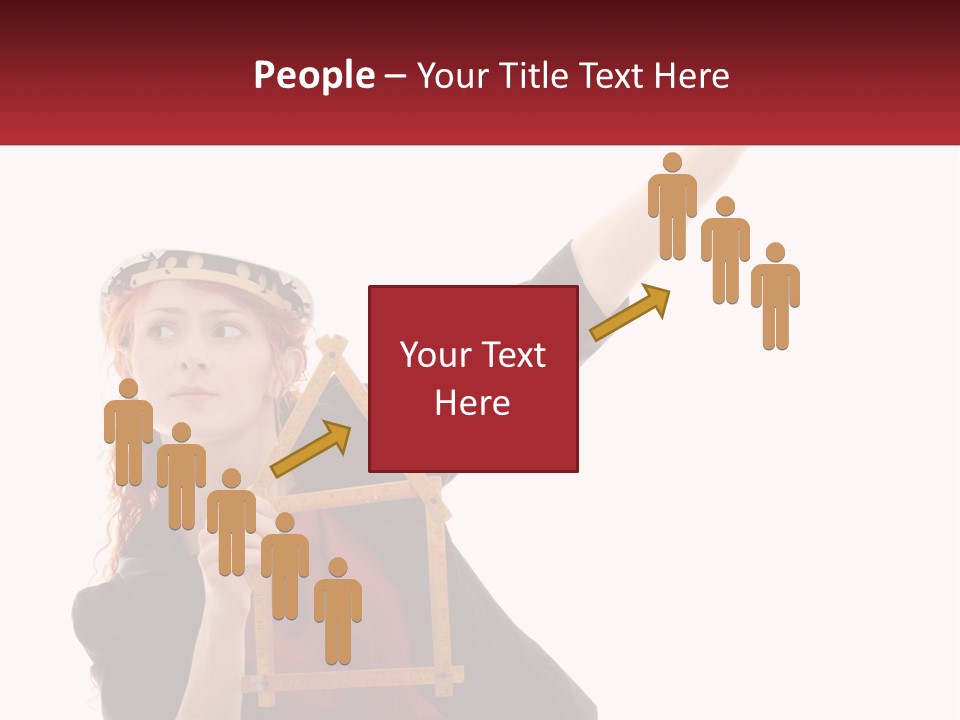 Female Investment Construction PowerPoint Template