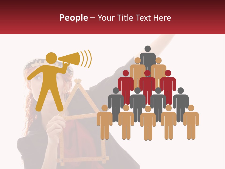 Female Investment Construction PowerPoint Template