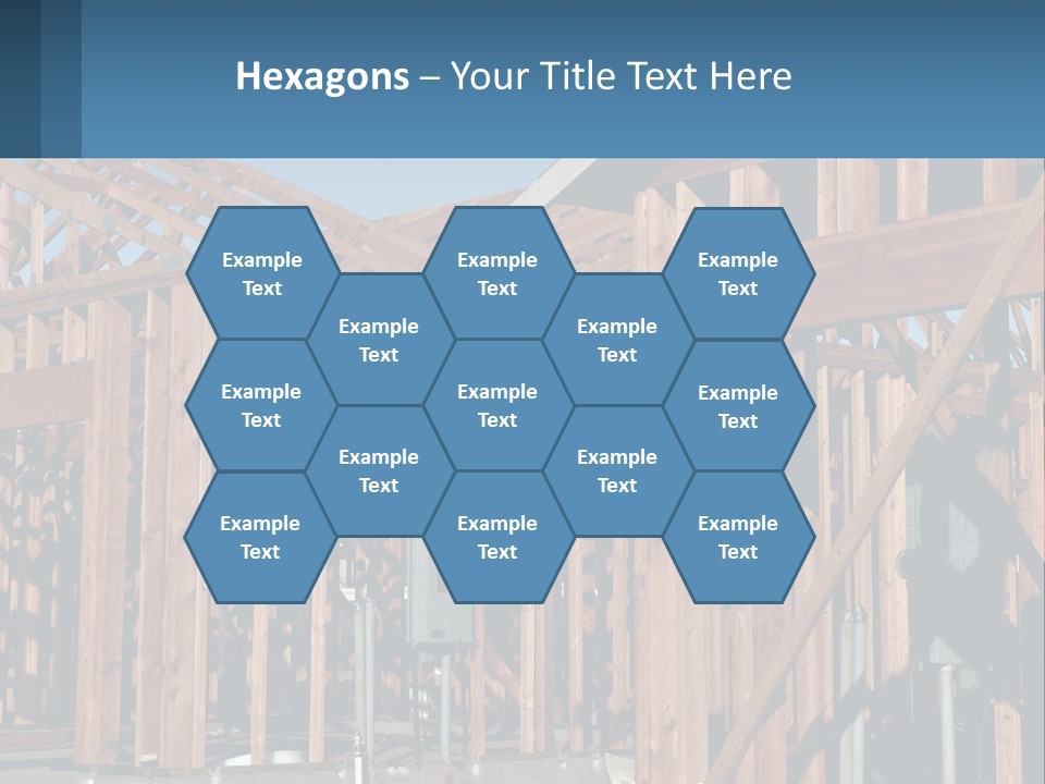 Real Plywood Frame PowerPoint Template