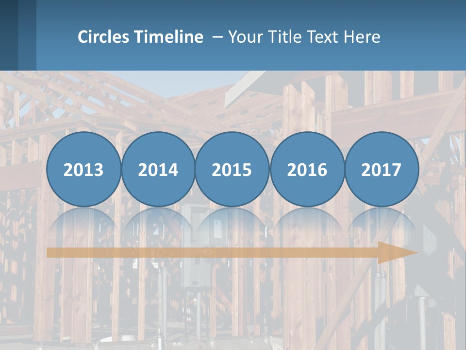 Real Plywood Frame PowerPoint Template