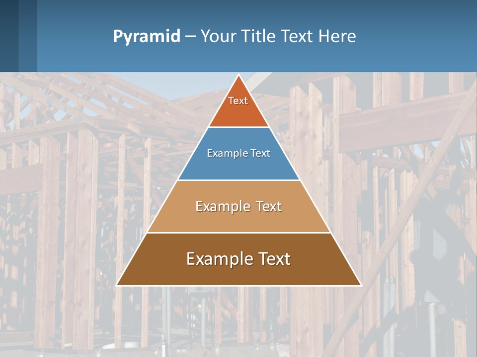 Real Plywood Frame PowerPoint Template