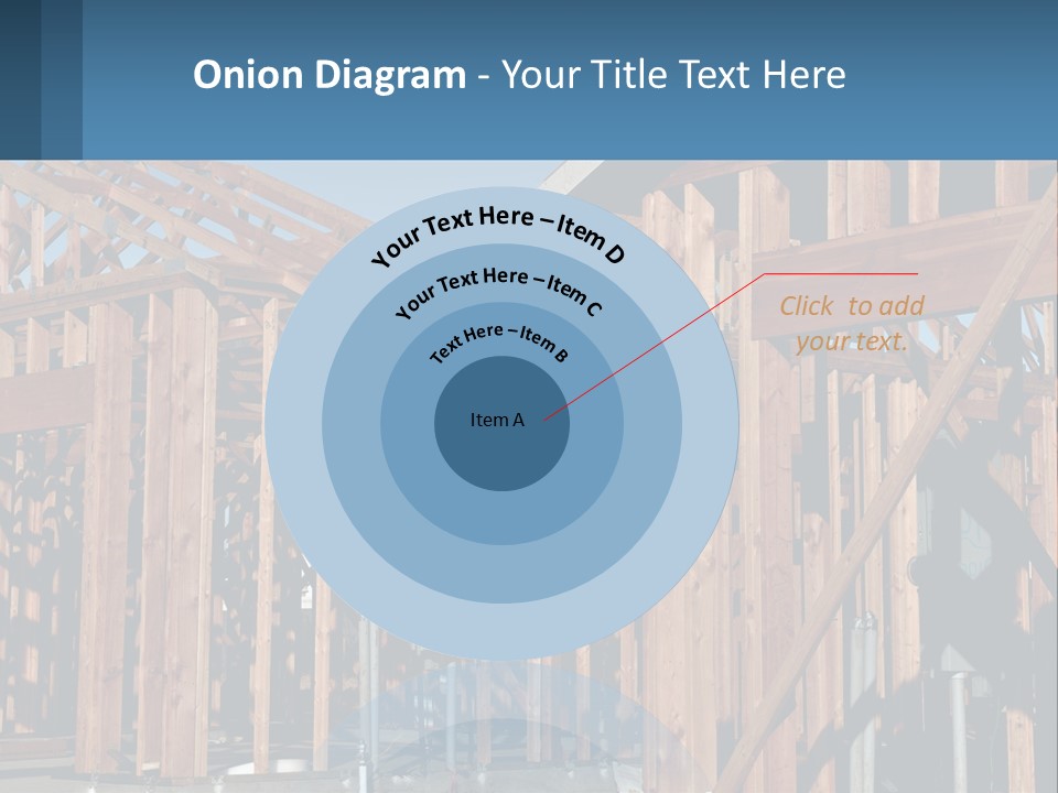 Real Plywood Frame PowerPoint Template