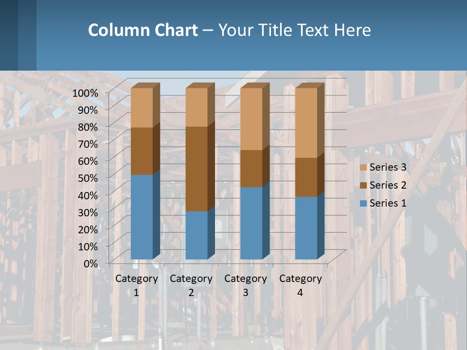 Real Plywood Frame PowerPoint Template