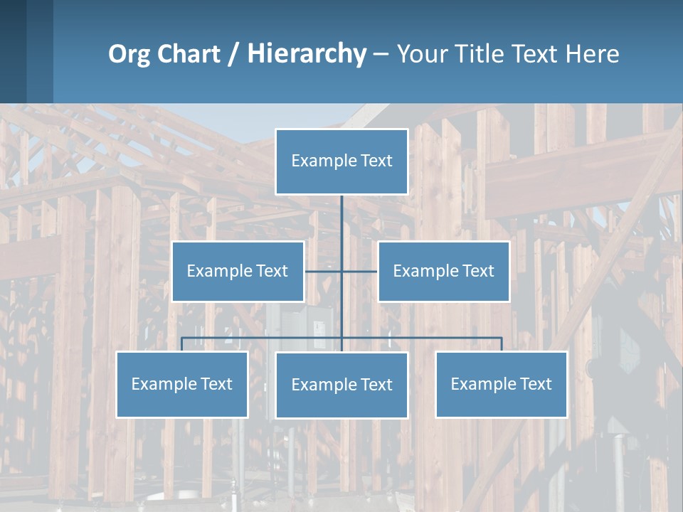 Real Plywood Frame PowerPoint Template