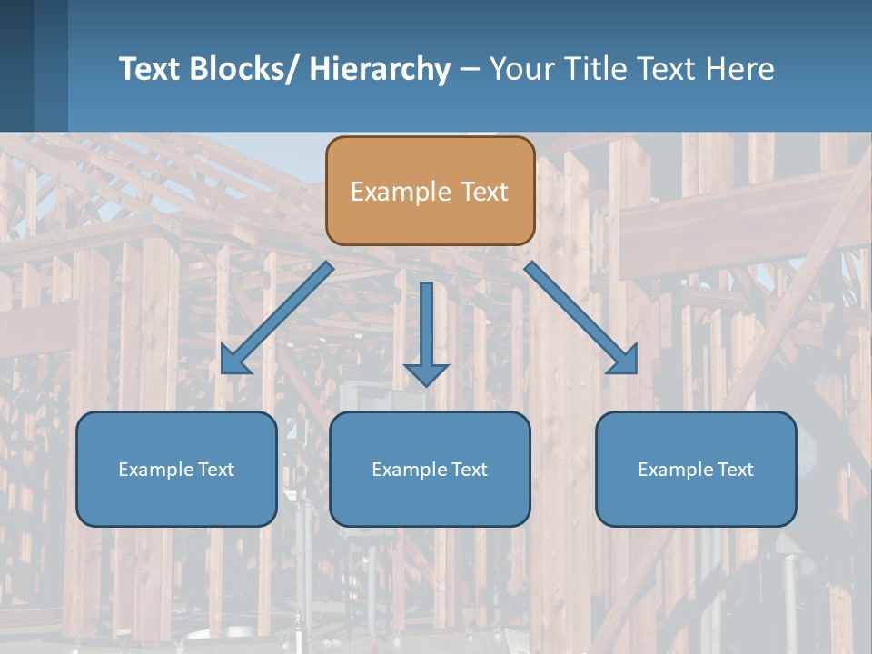 Real Plywood Frame PowerPoint Template