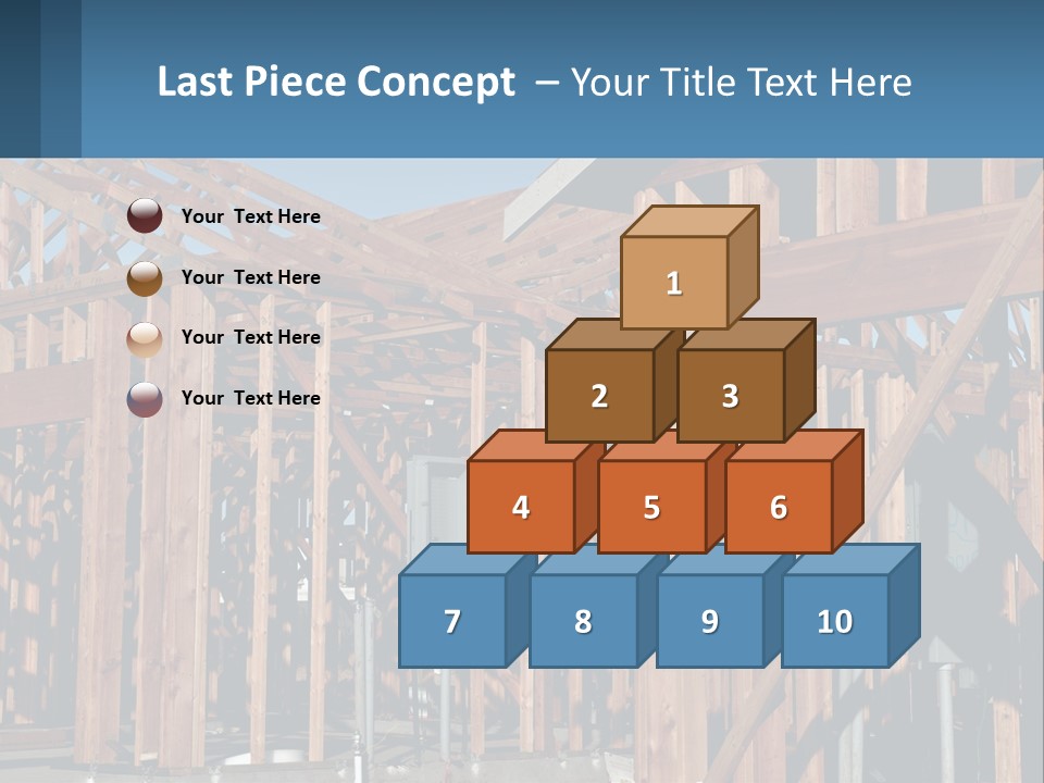 Real Plywood Frame PowerPoint Template