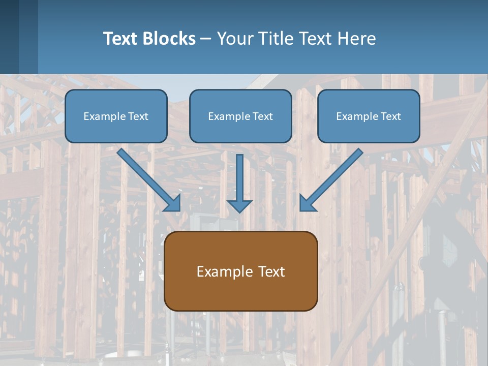 Real Plywood Frame PowerPoint Template