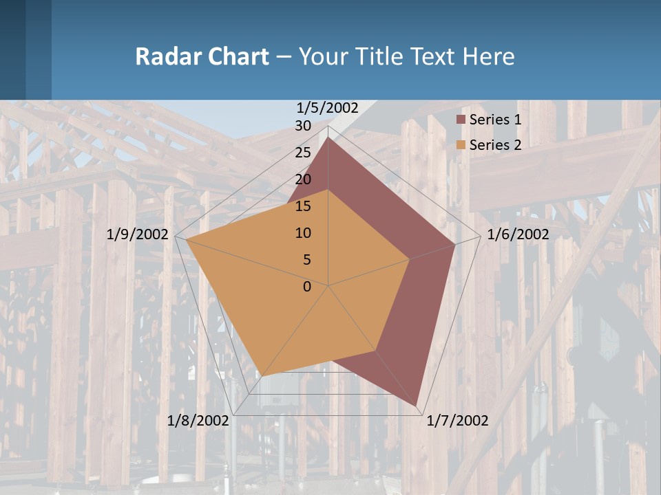 Real Plywood Frame PowerPoint Template