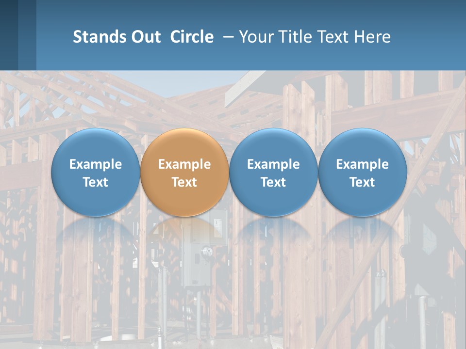 Real Plywood Frame PowerPoint Template