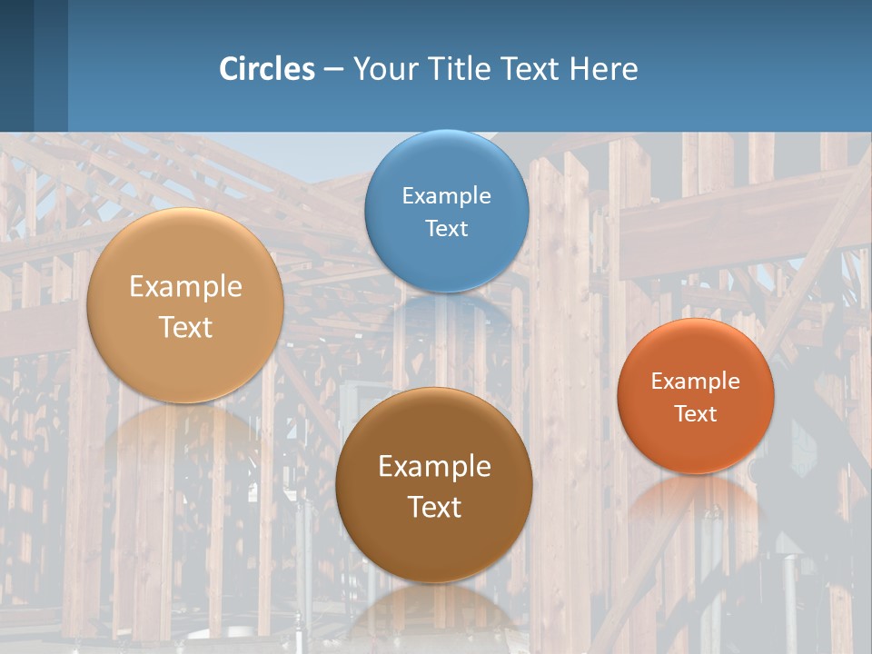 Real Plywood Frame PowerPoint Template