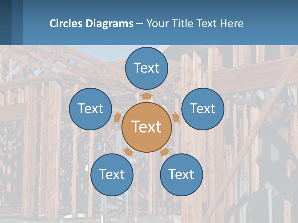 Real Plywood Frame PowerPoint Template