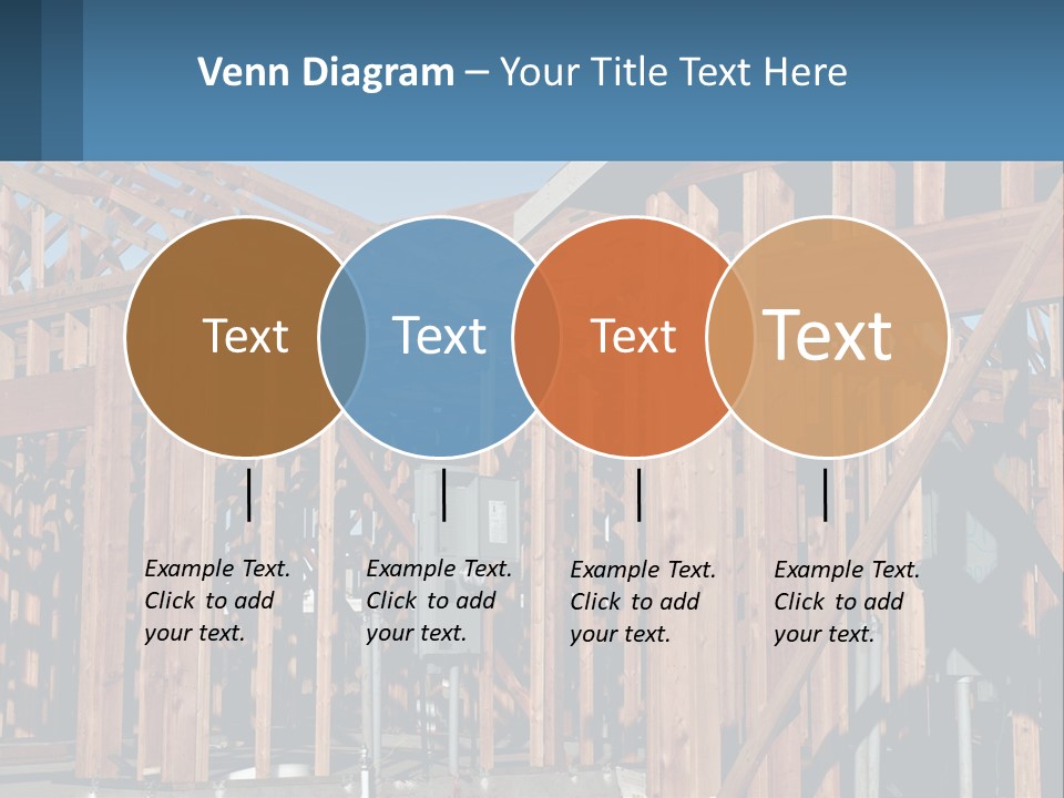 Real Plywood Frame PowerPoint Template