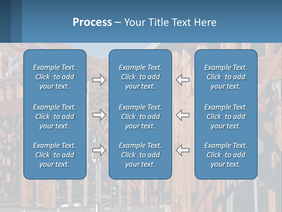 Real Plywood Frame PowerPoint Template