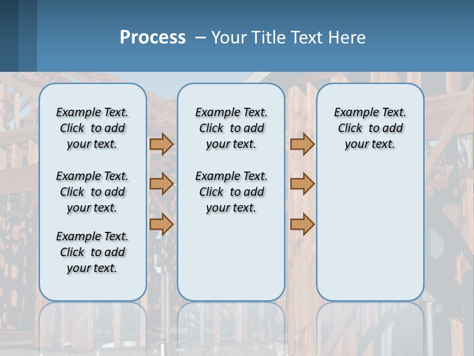 Real Plywood Frame PowerPoint Template