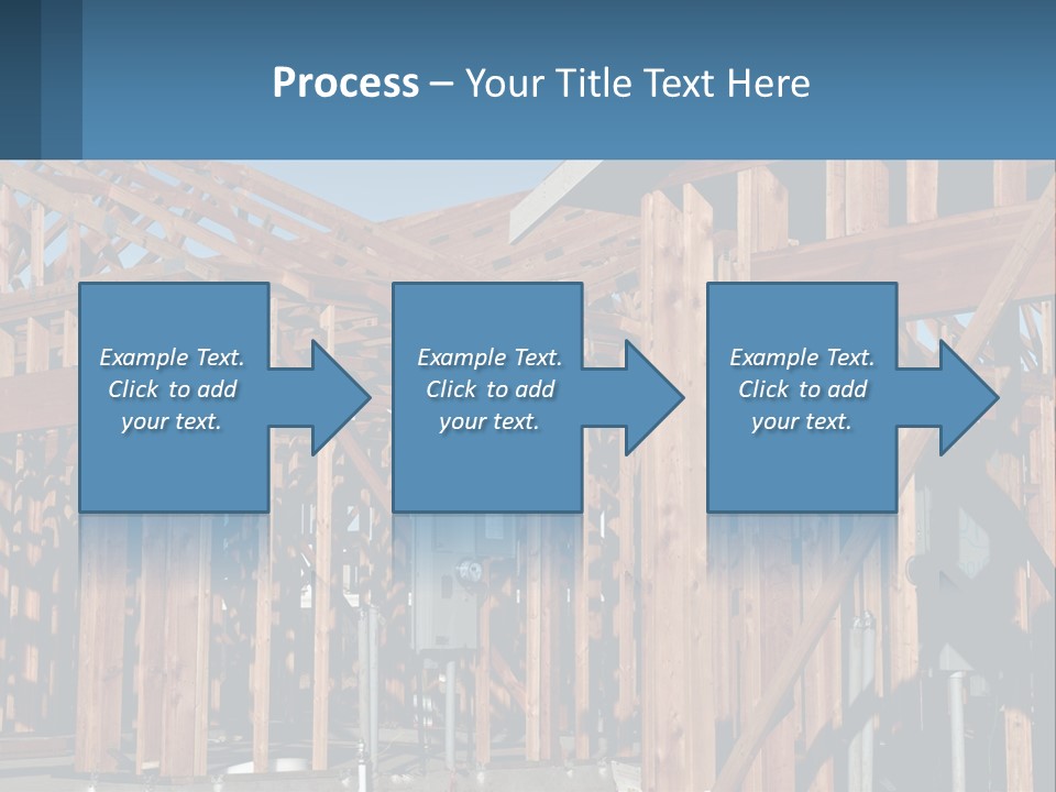 Real Plywood Frame PowerPoint Template
