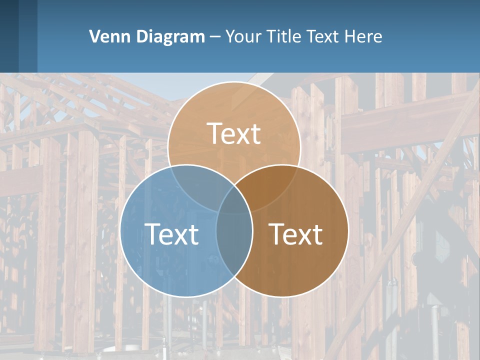 Real Plywood Frame PowerPoint Template