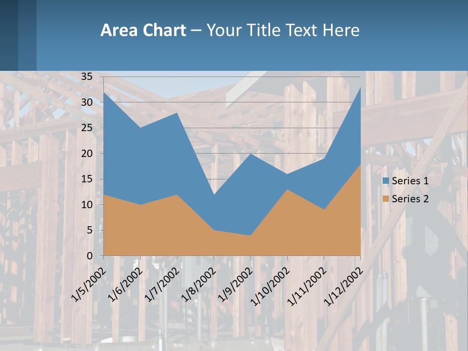 Real Plywood Frame PowerPoint Template