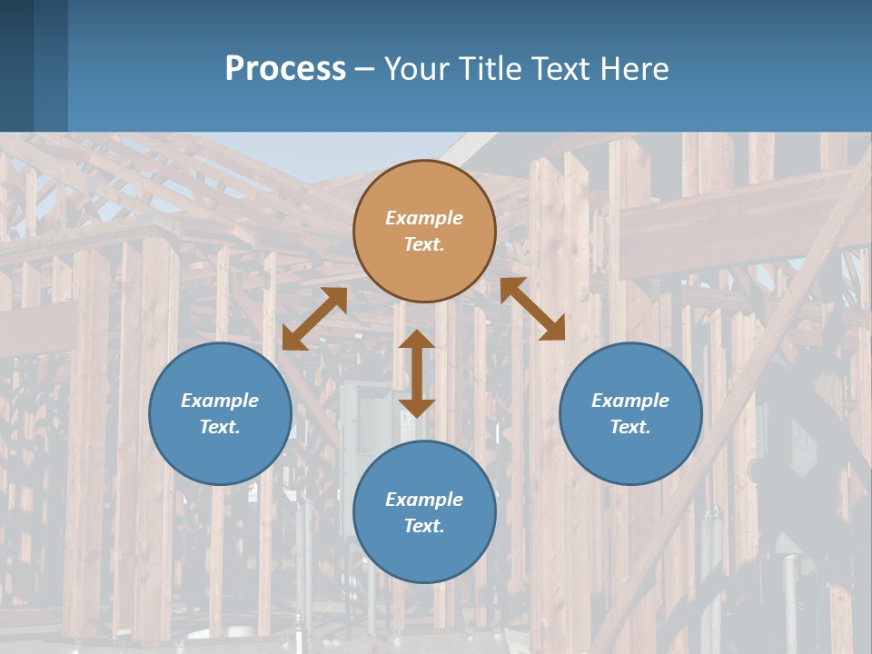 Real Plywood Frame PowerPoint Template