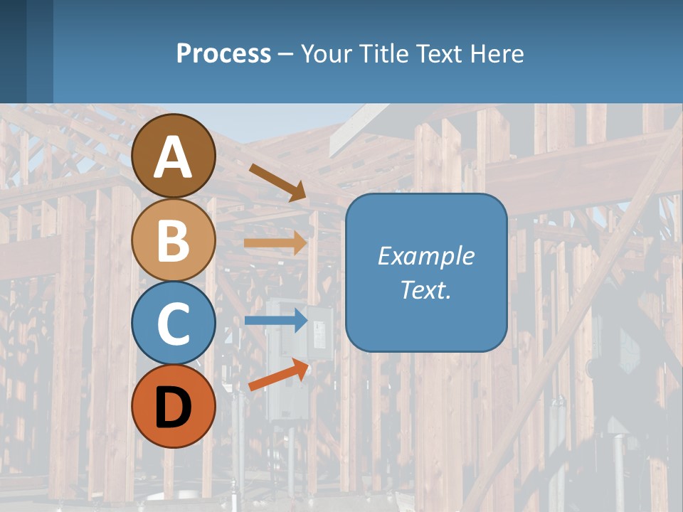 Real Plywood Frame PowerPoint Template