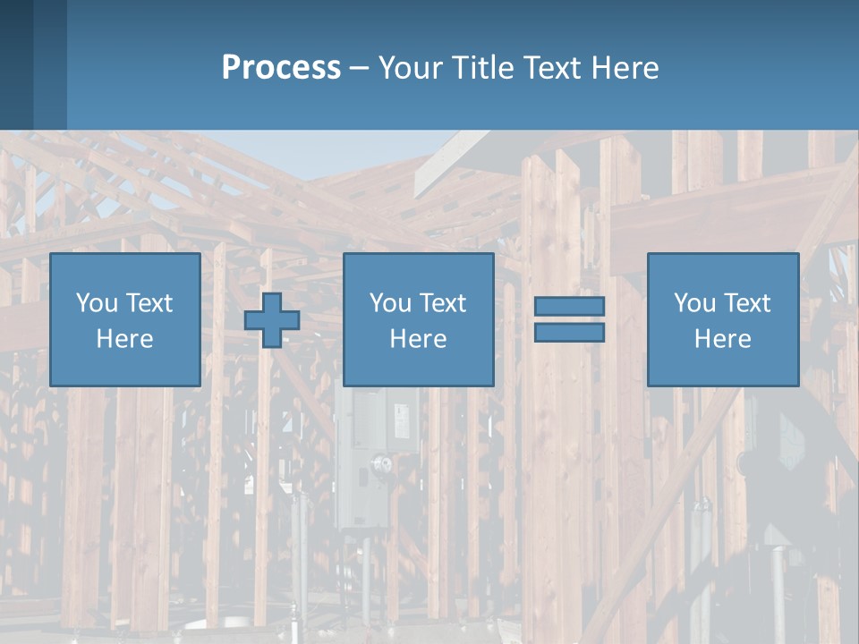 Real Plywood Frame PowerPoint Template