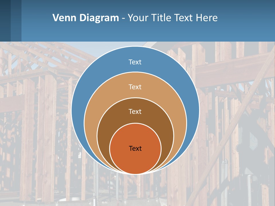 Real Plywood Frame PowerPoint Template