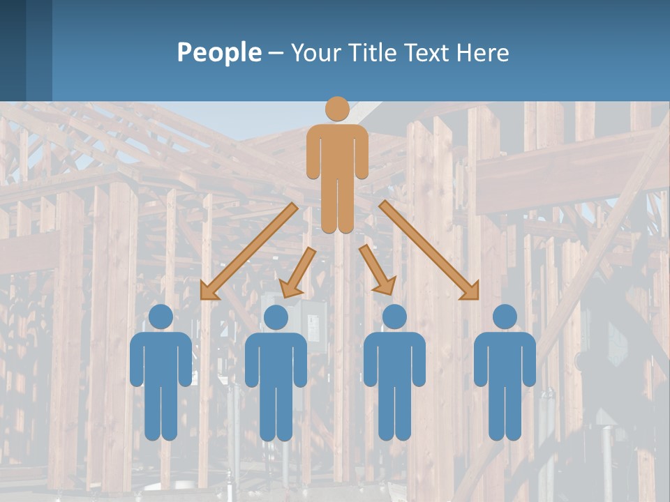 Real Plywood Frame PowerPoint Template