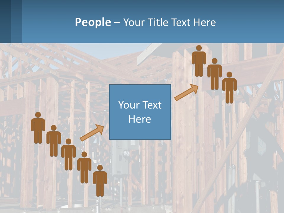 Real Plywood Frame PowerPoint Template