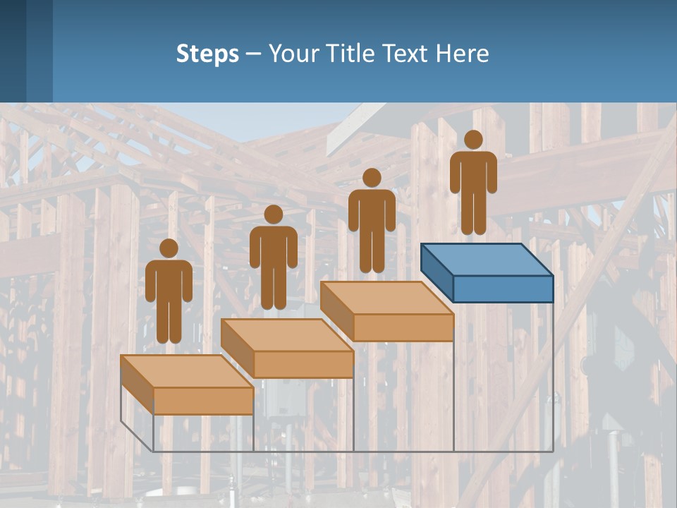 Real Plywood Frame PowerPoint Template