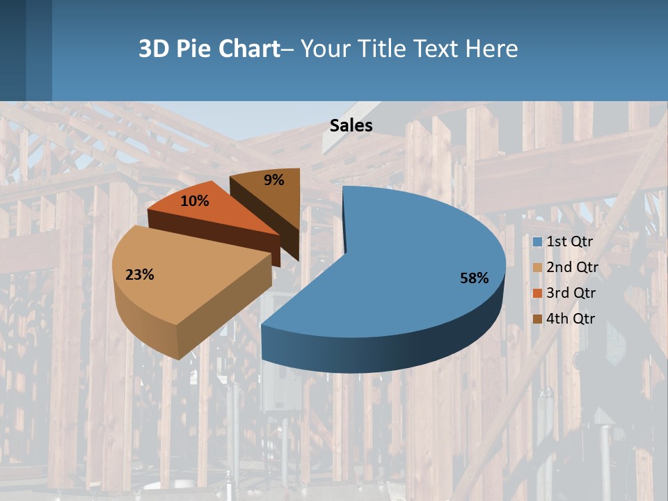 Real Plywood Frame PowerPoint Template