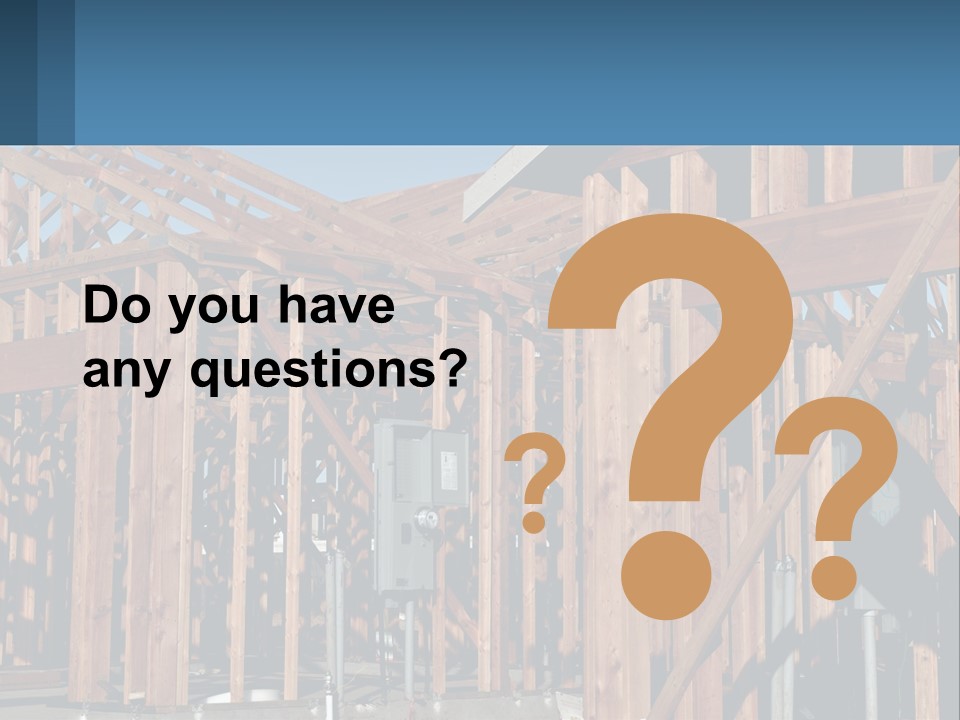 Real Plywood Frame PowerPoint Template