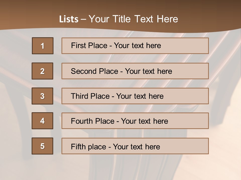 Background Room Object PowerPoint Template