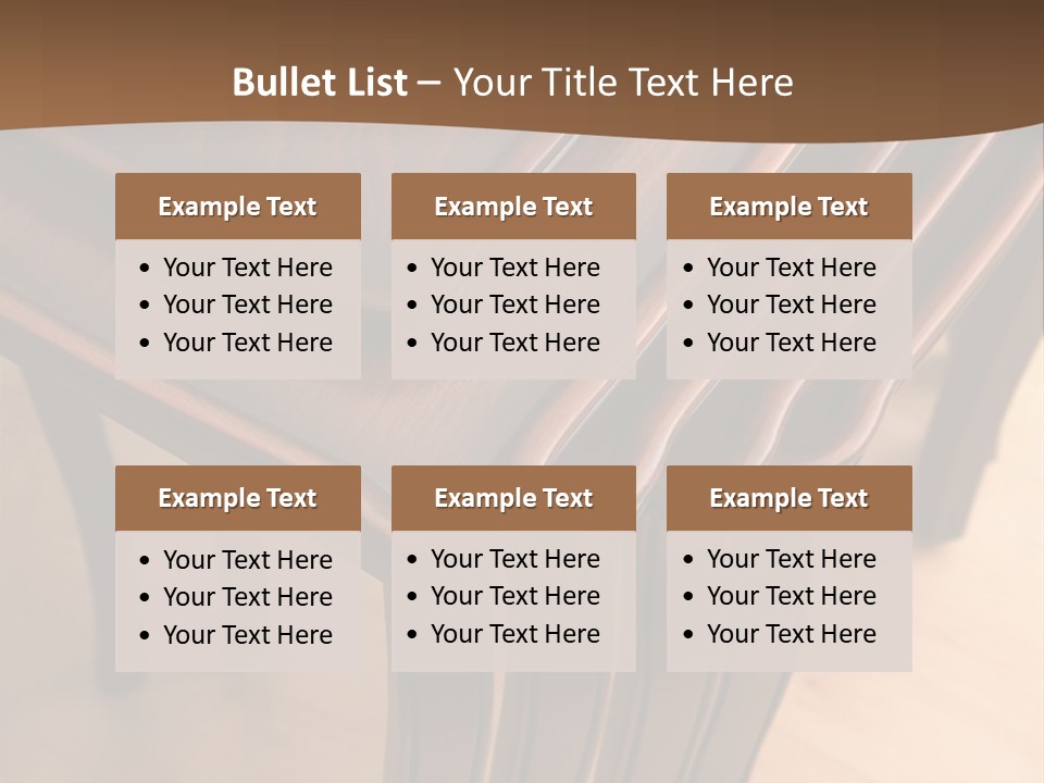 Background Room Object PowerPoint Template