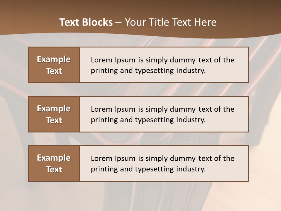 Background Room Object PowerPoint Template